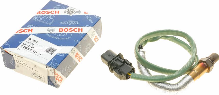 BOSCH 0 258 017 121 - Ламбда-сонда vvparts.bg