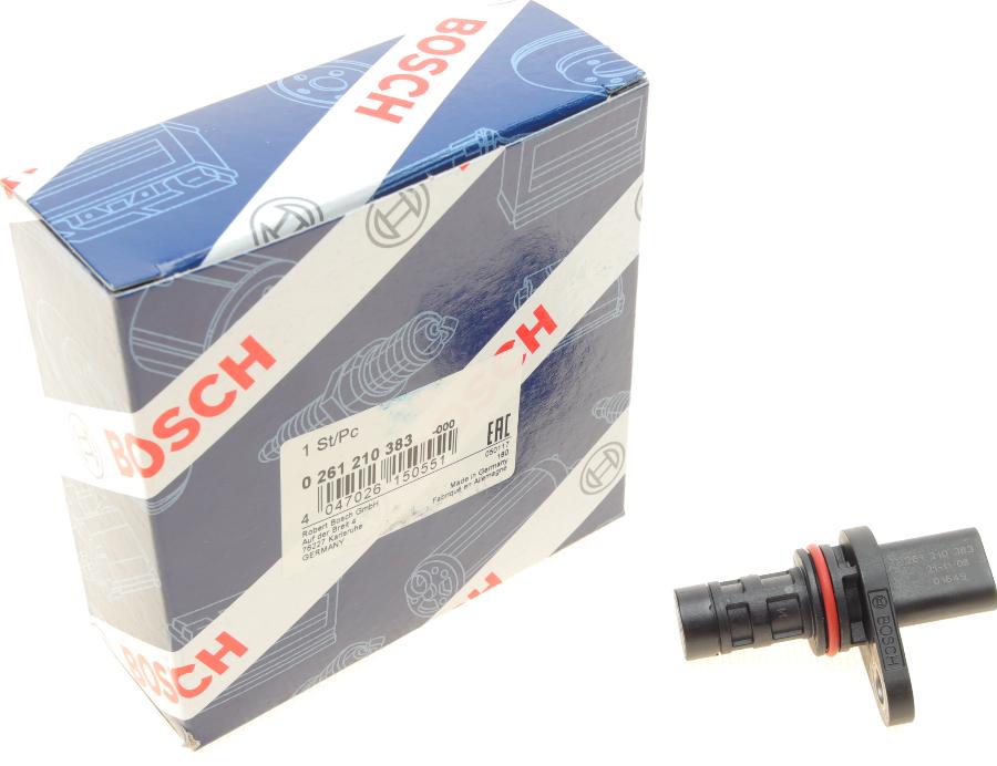 BOSCH 0 261 210 383 - Импулсен датчик, колянов вал vvparts.bg