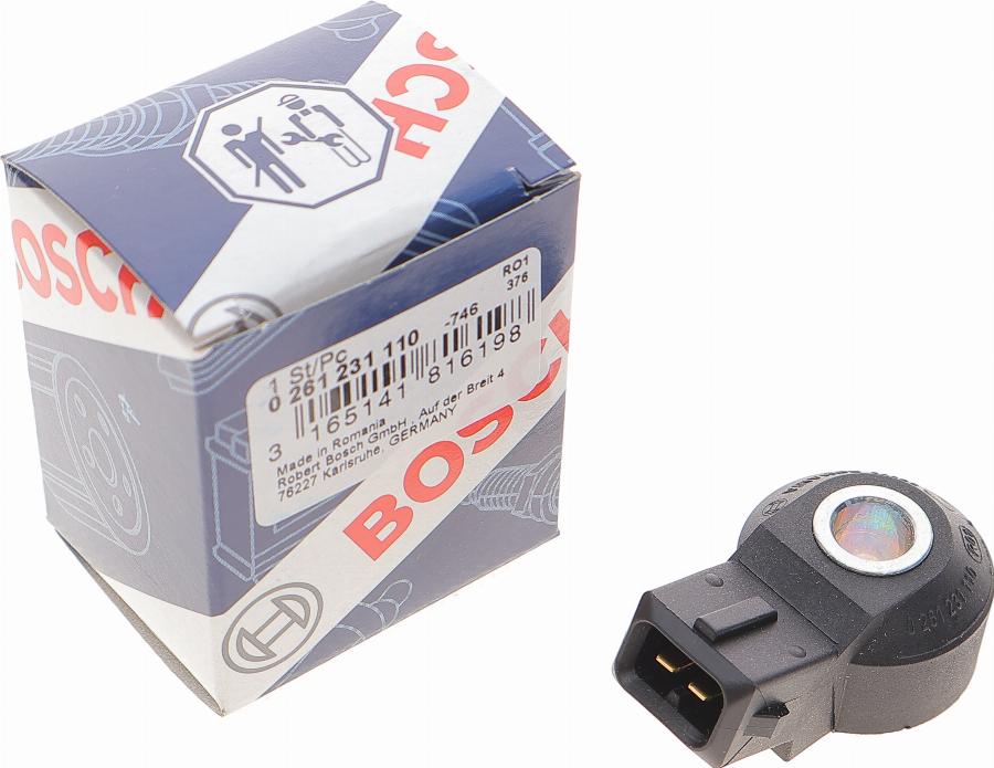 BOSCH 0 261 231 110 - Детонационен датчик vvparts.bg