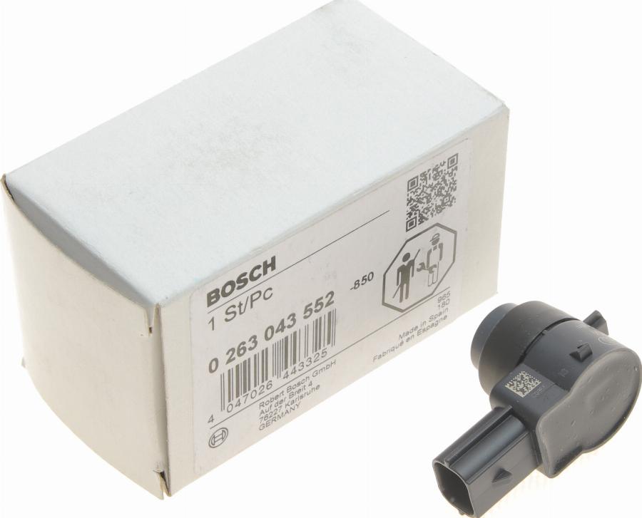 BOSCH 0 263 043 552 - Датчик, парктроник vvparts.bg