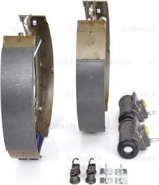 BOSCH 0 204 114 204 - Комплект спирачна челюст vvparts.bg