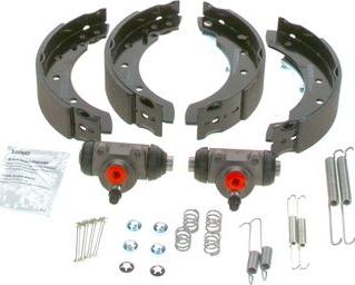 BOSCH 0 204 113 660 - Комплект спирачна челюст vvparts.bg