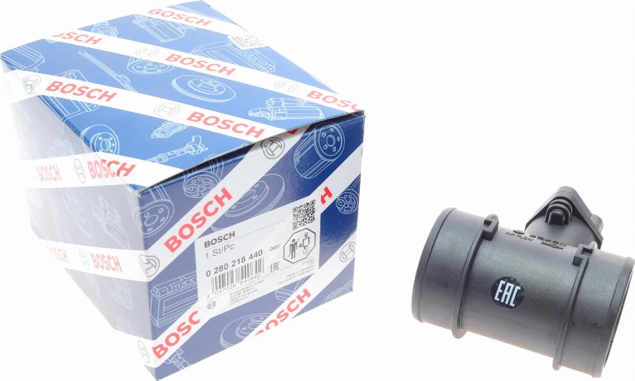 BOSCH 0 280 218 440 - Въздухомер-измерител на масата на въздуха vvparts.bg