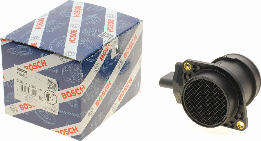 BOSCH 0 280 218 340 - Въздухомер-измерител на масата на въздуха vvparts.bg