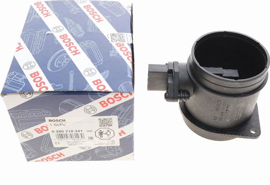 BOSCH 0 280 218 341 - Въздухомер-измерител на масата на въздуха vvparts.bg