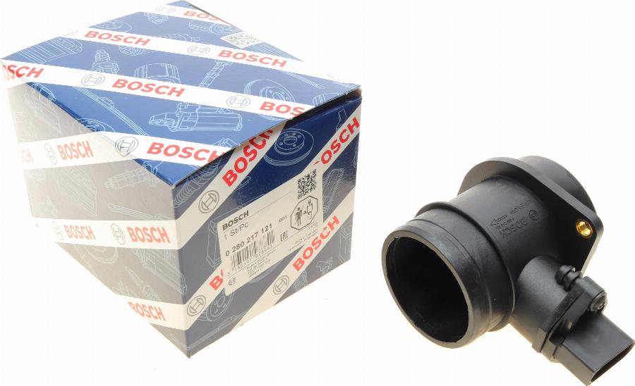 BOSCH 0 280 217 121 - Въздухомер-измерител на масата на въздуха vvparts.bg