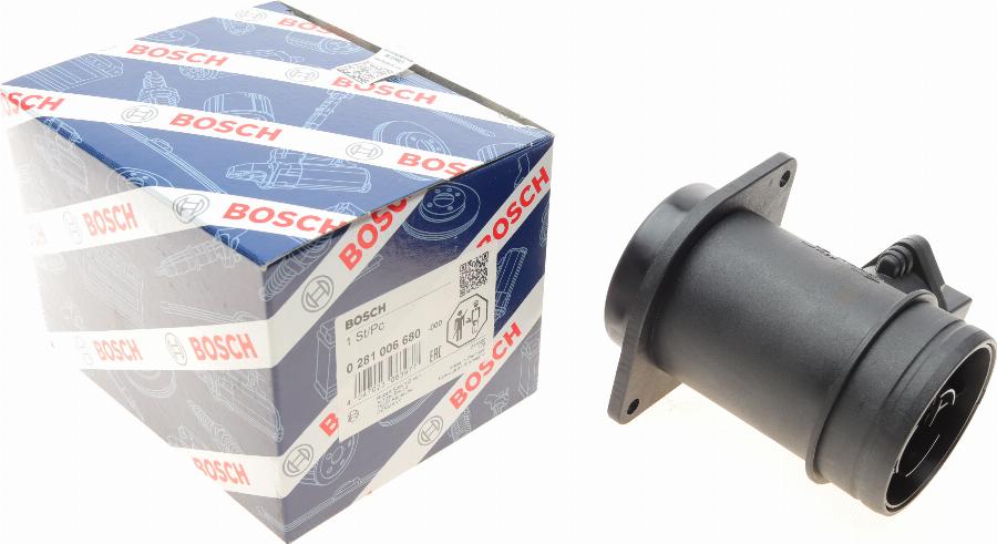 BOSCH 0 281 006 680 - Въздухомер-измерител на масата на въздуха vvparts.bg