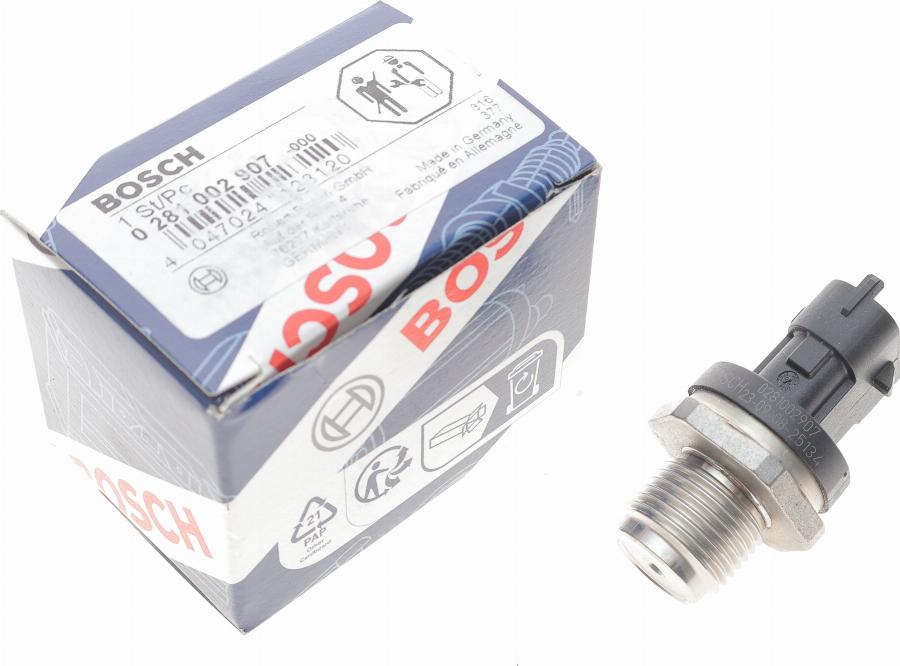 BOSCH 0 281 002 907 - Датчик, налягане на горивото vvparts.bg