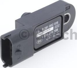 BOSCH 0 281 002 616 - Датчик, налягане при принудително пълнене vvparts.bg