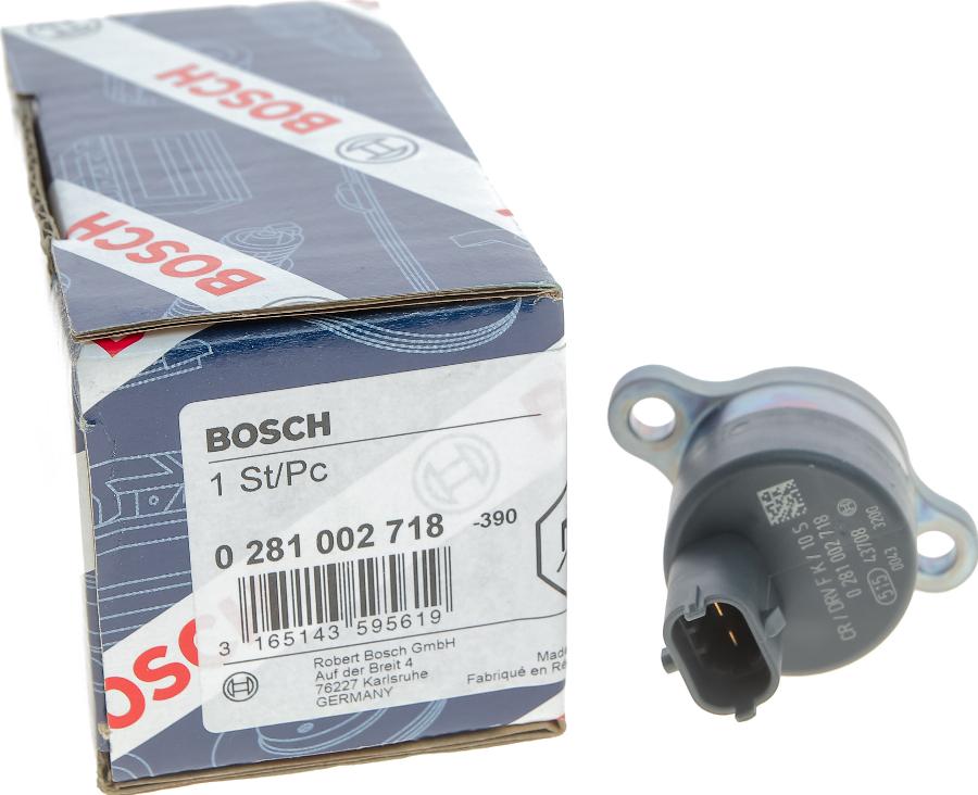 BOSCH 0 281 002 718 - Регулатор налягане, комън рейл vvparts.bg