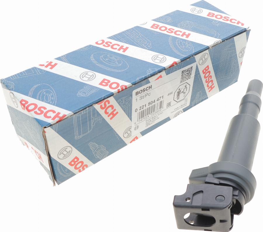 BOSCH 0 221 504 471 - Запалителна бобина vvparts.bg