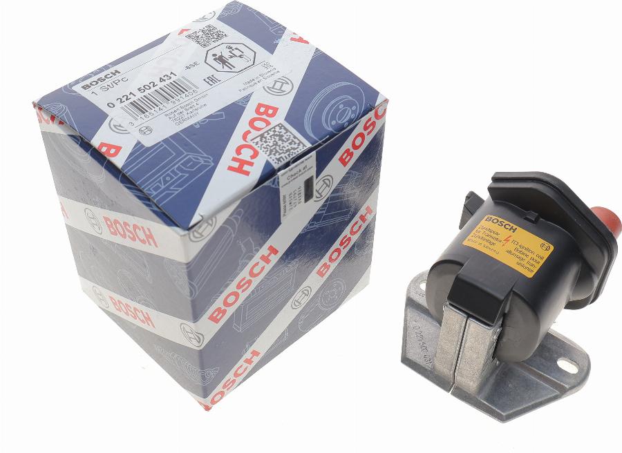 BOSCH 0 221 502 431 - Запалителна бобина vvparts.bg