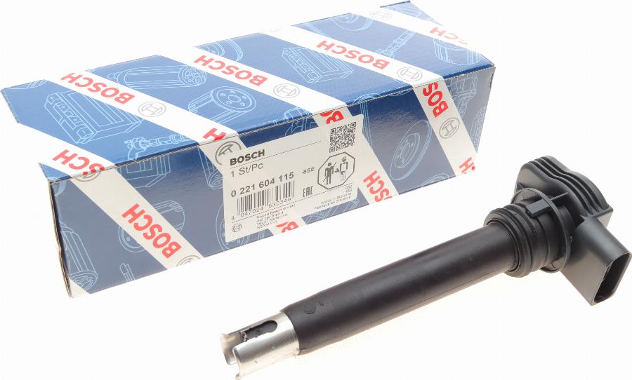 BOSCH 0 221 604 115 - Запалителна бобина vvparts.bg