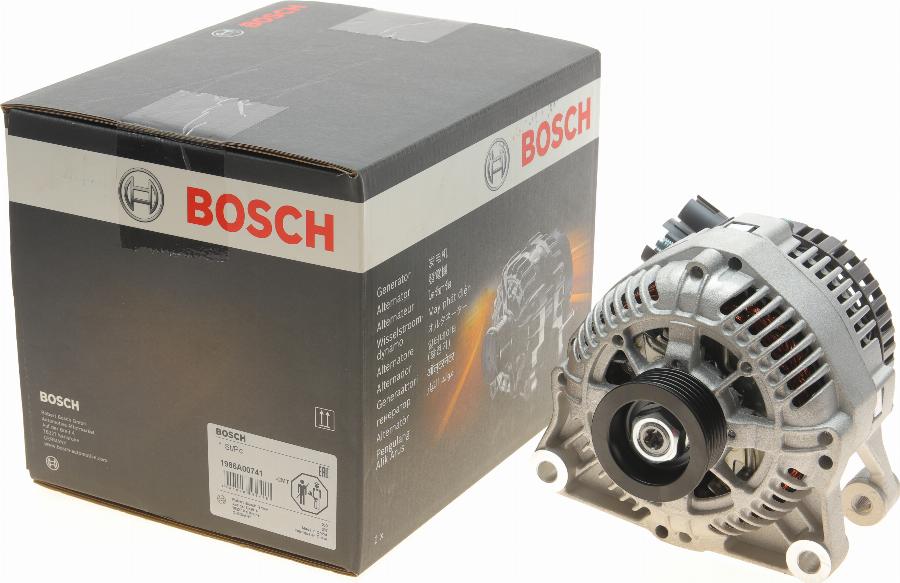 BOSCH 1 986 A00 741 - Генератор vvparts.bg