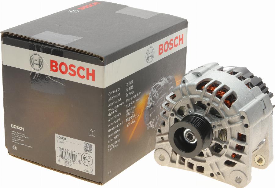 BOSCH 1 986 A01 197 - Генератор vvparts.bg