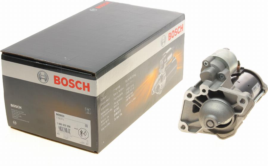 BOSCH 1 986 S00 998 - Стартер vvparts.bg