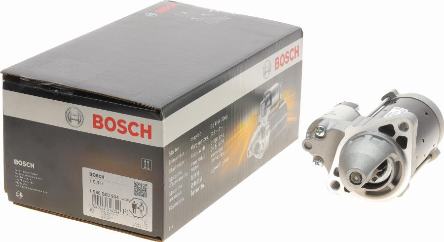 BOSCH 1 986 S00 934 - Стартер vvparts.bg