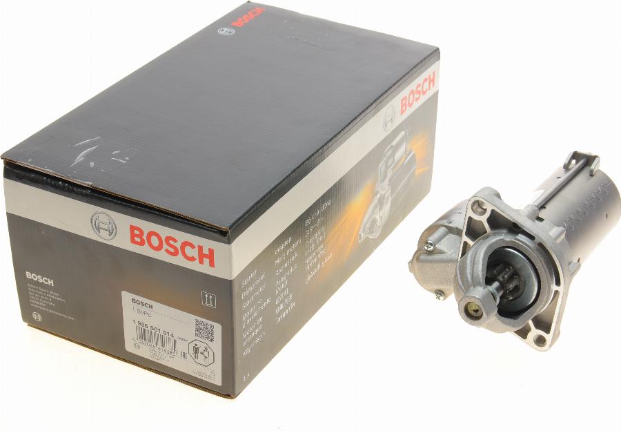 BOSCH 1 986 S01 014 - Стартер vvparts.bg