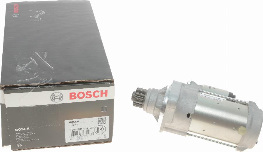 BOSCH 1 986 S01 124 - Стартер vvparts.bg