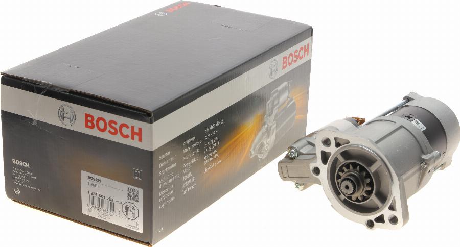 BOSCH 1 986 S01 263 - Стартер vvparts.bg