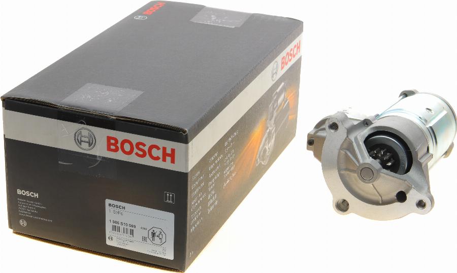 BOSCH 1 986 S10 069 - Стартер vvparts.bg