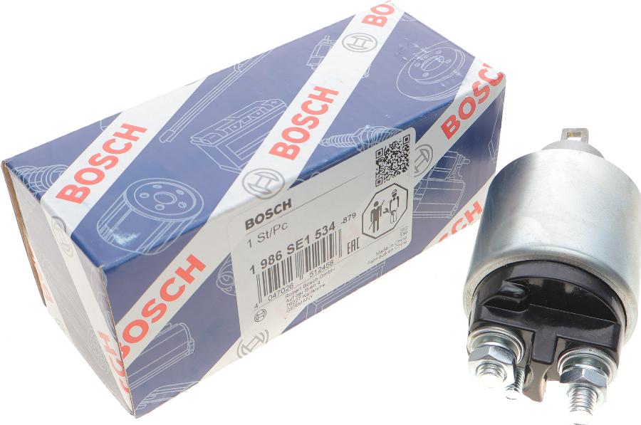 BOSCH 1 986 SE1 534 - Магнитен превключвател, стартер vvparts.bg