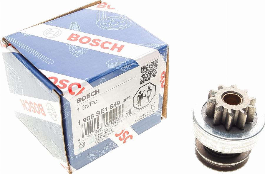 BOSCH 1 986 SE1 649 - Зъбно колелце, стартер vvparts.bg