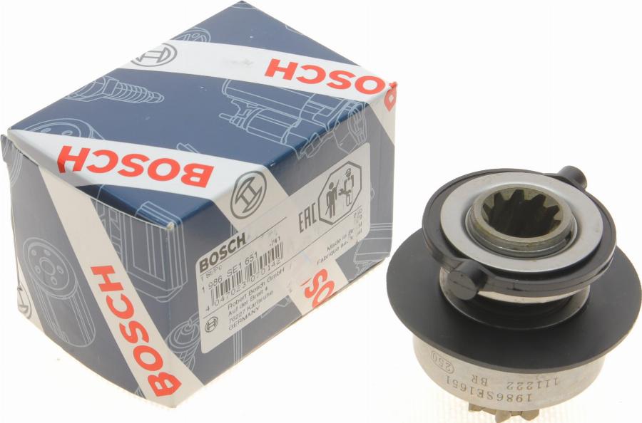 BOSCH 1 986 SE1 651 - Зъбно колелце, стартер vvparts.bg