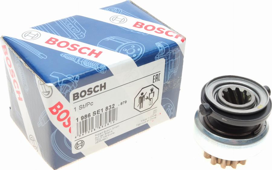 BOSCH 1 986 SE1 832 - Зъбно колелце, стартер vvparts.bg