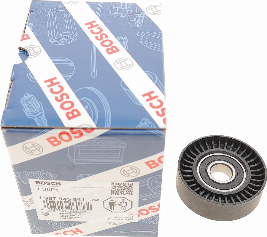 BOSCH 1 987 945 841 - Паразитна / водеща ролка, пистов ремък vvparts.bg