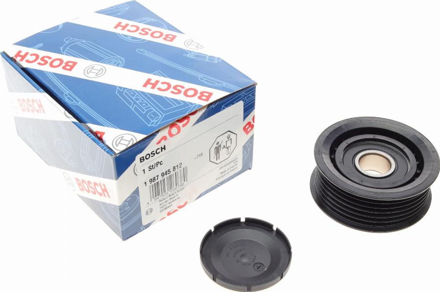 BOSCH 1 987 945 812 - Паразитна / водеща ролка, пистов ремък vvparts.bg