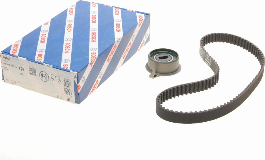 BOSCH 1 987 946 542 - Комплект ангренажен ремък vvparts.bg