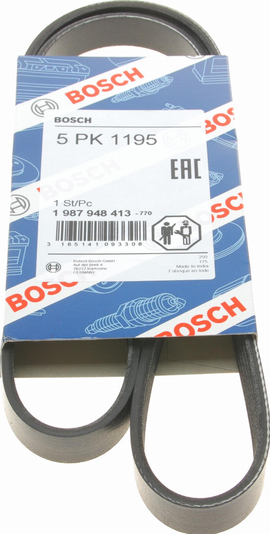 BOSCH 1 987 948 413 - Пистов ремък vvparts.bg