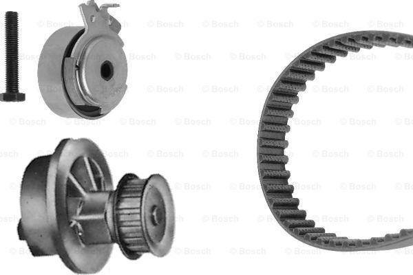 BOSCH 1 987 948 509 - Водна помпа+ к-кт ангренажен ремък vvparts.bg