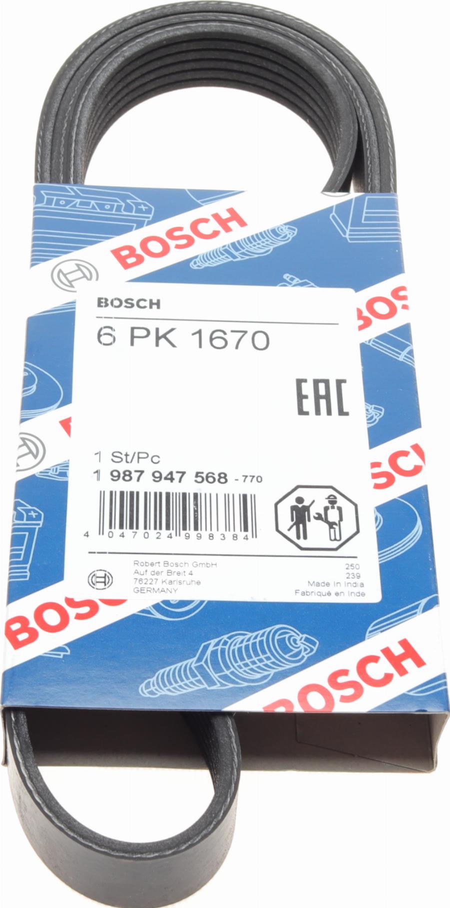 BOSCH 1 987 947 568 - Пистов ремък vvparts.bg