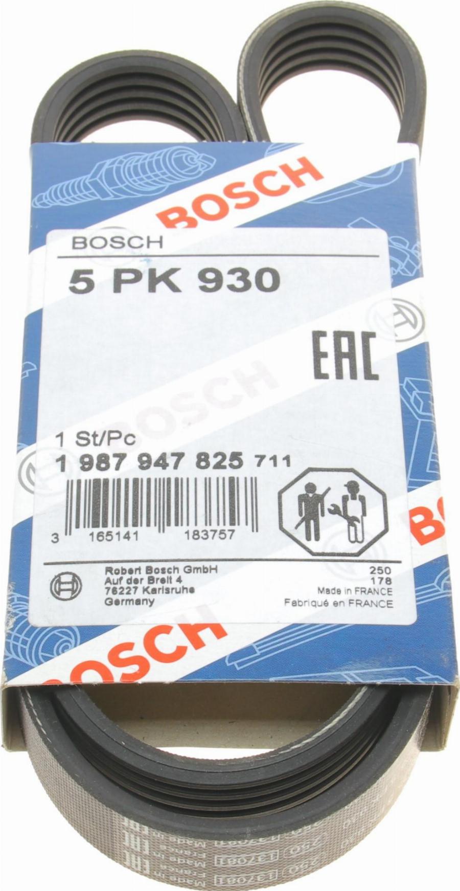 BOSCH 1 987 947 825 - Пистов ремък vvparts.bg