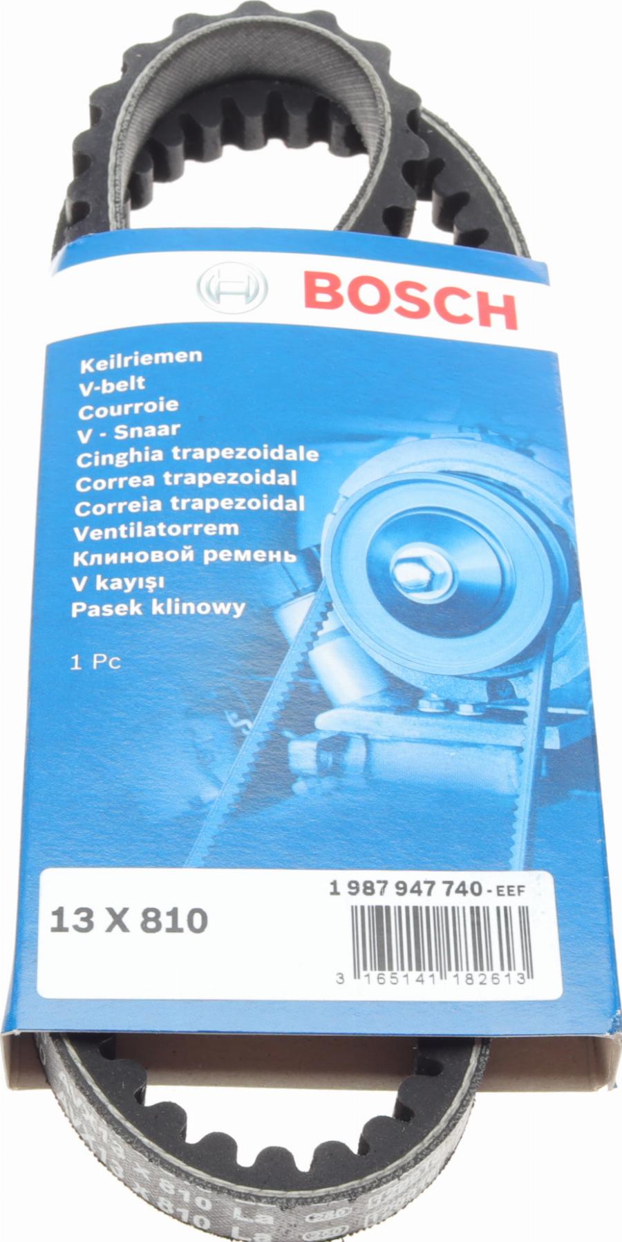 BOSCH 1 987 947 740 - Трапецовиден ремък vvparts.bg