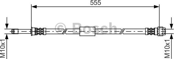 BOSCH 1 987 481 461 - Спирачен маркуч vvparts.bg