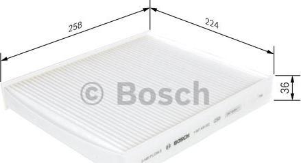 BOSCH 1 987 435 002 - Филтър купе (поленов филтър) vvparts.bg