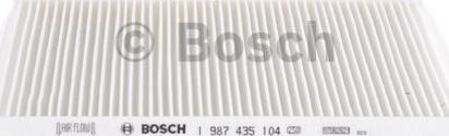 BOSCH 1 987 435 104 - Филтър купе (поленов филтър) vvparts.bg