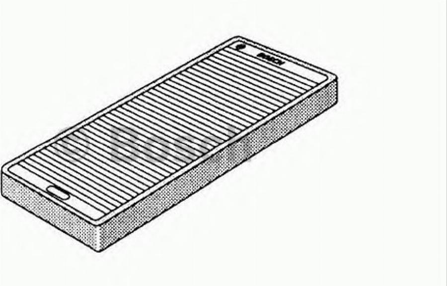 BOSCH 1987431399 - Филтър купе (поленов филтър) vvparts.bg