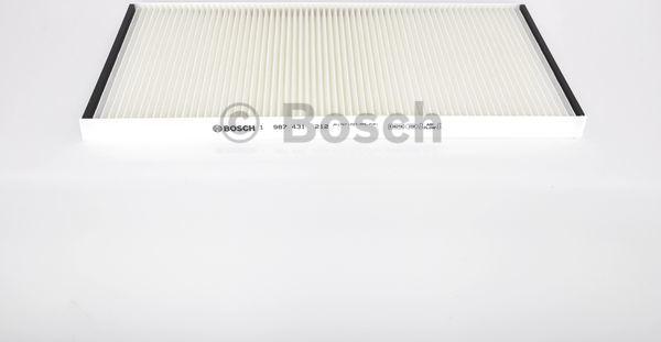 BOSCH 1 987 431 212 - Филтър купе (поленов филтър) vvparts.bg