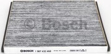 BOSCH 1 987 432 468 - Филтър купе (поленов филтър) vvparts.bg