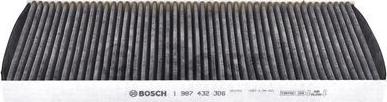 BOSCH 1 987 432 306 - Филтър купе (поленов филтър) vvparts.bg