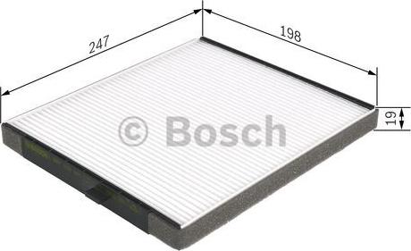 BOSCH 1 987 432 241 - Филтър купе (поленов филтър) vvparts.bg