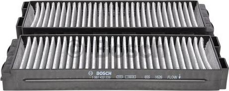 BOSCH 1 987 432 239 - Филтър купе (поленов филтър) vvparts.bg