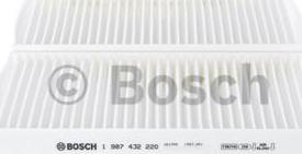 BOSCH 1 987 432 220 - Филтър купе (поленов филтър) vvparts.bg