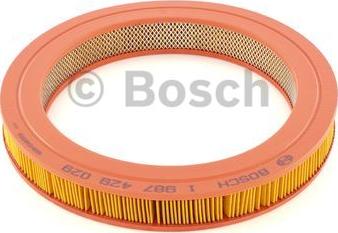 BOSCH 1 987 429 029 - Въздушен филтър vvparts.bg