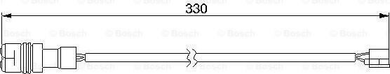 BOSCH 1 987 474 996 - Предупредителен контактен сензор, износване на накладките vvparts.bg