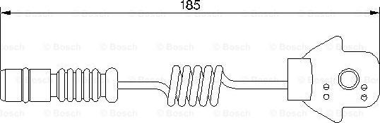 BOSCH 1 987 474 963 - Предупредителен контактен сензор, износване на накладките vvparts.bg